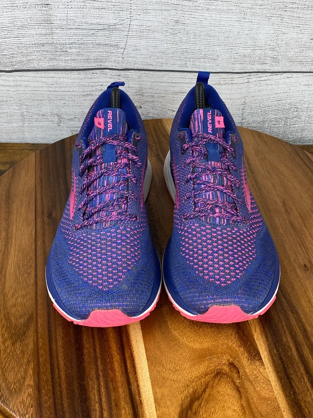 Brooks Revel 4 Blue Pink Purple Road Running Shoes 1203371B475 Women’s Size 9.5